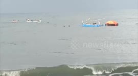 Indonesia: Indonesian rescue teams expanding search for ship accident survivors