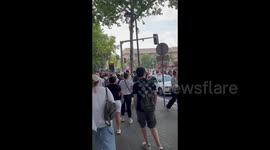 Serbia: Anti-Government Demonstrators March Through Belgrade