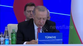 Azerbaijan: The 17th Economic Cooperation Organization summit is taking place in the Azerbaijani city of Khankendi
