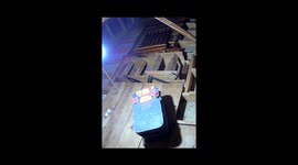 An old basket in the attic shakes and vibrates by itself, suggesting paranormal activity