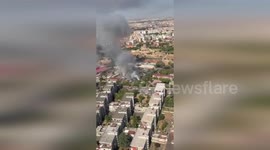 Italy: Rome Gas Station Explosion Injures Firefighter As Blaze Engulfs Depot
