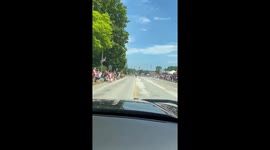 Oceana, Newaygo Sheriffs Lead Hesperia July 4 Parade
