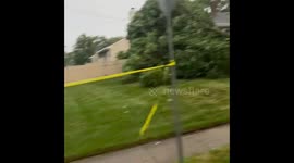 Deadly storm causes widespread damage in Plainfield, New Jersey