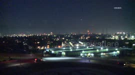 US, Los Angeles: Baldwin Park Fireworks Light Up Night Sky on 4th of July