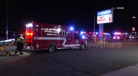 US, Phoenix: Guadalupe Several Hurt in Rollover Crash