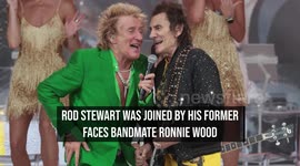 NEWS OF THE WEEK: Rod Stewart reunites with Ronnie Wood during star-studded Glastonbury set