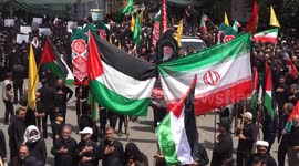 Iran: Iranians rally in support of supreme leader Khamenei amid rising regional tensions