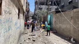 38 killed in Israeli strikes on aid seekers, tents, school-turned-shelters in Gaza Strip