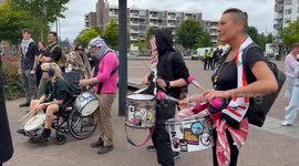 Caribbean Netherlands: Dutch people protest aerospace company exporting parts for Israel's F-35 jets