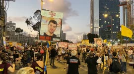 Israel: Protesters in Tel Aviv demand ceasefire, hostage release as Hamas responds to deal