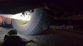 Kitten Named 'Wheels' Rescued From Irondale Patrol Car