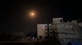 Israeli forces fire flares over Khan Younis amid Gaza assault