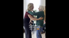 This embrace says more than words ever could - Singing with Dementia