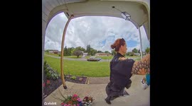 Sinister doorbell chime surprises deputy and even more so the homeowner