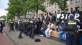Netherlands: Protest held in The Hague against police violence