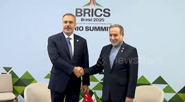 Brazil: Foreign Minister Hakan Fidan meets Iranian counterpart at BRICS Summit