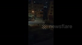 Israeli forces storm the city of Nablus in the West Bank