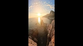 Beatyfull Sunset Jump
