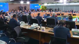 Brazil: Turkish Foreign Minister addresses BRICS summit in Rio de Janeiro, Brazil