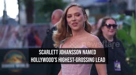 Scarlett Johansson named Hollywood's highest-grossing lead