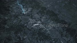 US: MOTION GRAPHICS - Authorities urge evacuation in Texas as death toll from flash floods rises to 82