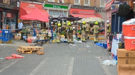 Fire at electric avenue