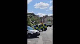Bomb squad and Police close road at Aldi, Ripon