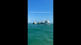 Remembrance of Cape Romano Dome House, Florida