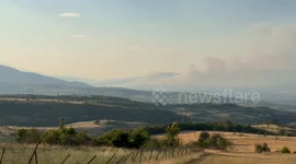 North Macedonia: Largest border crossing between North Macedonia and Kosovo closed due to forest fires