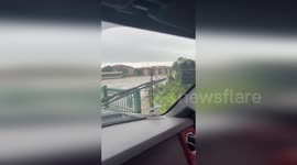US: Raging Waters Tear Through Georgetown As South San Gabriel River Overflows