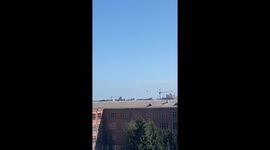 Russian drone strike hits TCC amid public backlash over mobilization in Poltava Ukraine