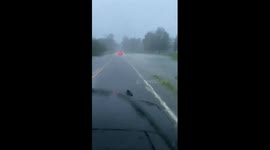 US: Severe Weather Brought by Tropical Storm Chantal to Carolinas