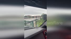 San Gabriel River surges as floods kill dozens in Texas