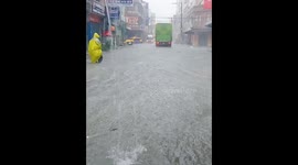Taiwan: Heavy Rain Causes Severe Flooding Across Changhua
