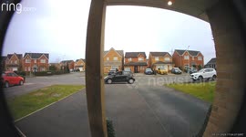 'It’s the Ting For Me!' - Man's nasty fall while heading back to front door captured on Ring camera