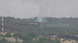 North Macedonia: Firefighting efforts continue near North Macedonia-Kosovo border