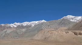 Stunning Views of Kunlun Mountains