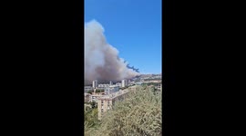France: Blaze Near Marseille Spreads Rapidly, Disrupts Travel