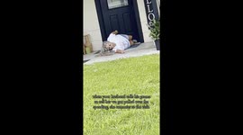 Nanny down! Grandma goes all out to help grandson avoid speeding ticket in hilarious prank