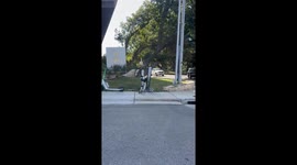 Robot Cowboy Going for a Stroll
