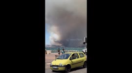 Wildfire Turns Marseille Sky Apocalyptic, Forces Airport Closure and Evacuations