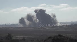 Israeli offensive hits border area in Sderot near Gaza Strip