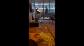 Backyard BBQ or backyard blaze? Boyfriend’s grill job gets too hot