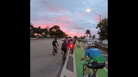 Multiple cyclists crash during marathon in Massachusetts, USA