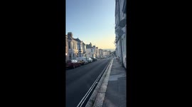 Protective seagull chases woman after baby rescue in Plymouth, England