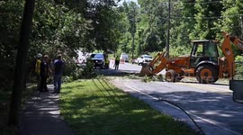 US: North Carolina hit with flooding after heavy rain from Tropical Depression Chantal