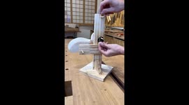 Armchair inventor makes rubber band-powered fan with no electricity