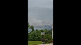 US: Storm Cloud Rolls Into New Jersey Amid Tornado Warning