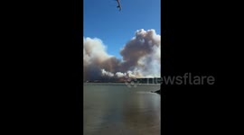 France: Wildfire Rages In Narbonne / 2