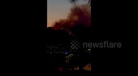 Spain: Wildfire In Pauls, Tarragona